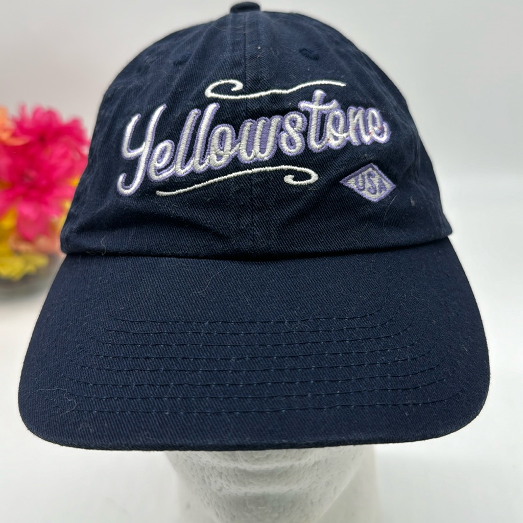 Yellowstone Navy Blue Baseball Hat Adjustable Ht6797e